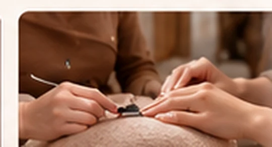 Ilustrasi proses pengerjaan nail art